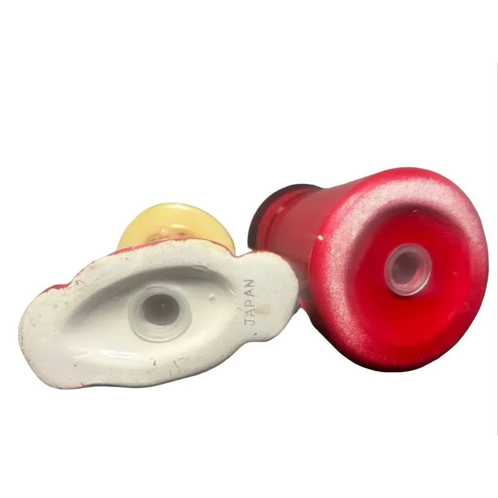 Vintage 1950’s Royal Canadian Mounted Police Salt and Pepper Shakers